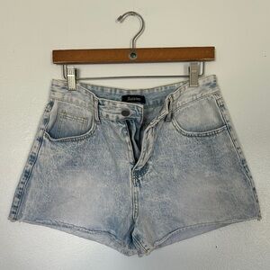 Highrise Denim Shorts